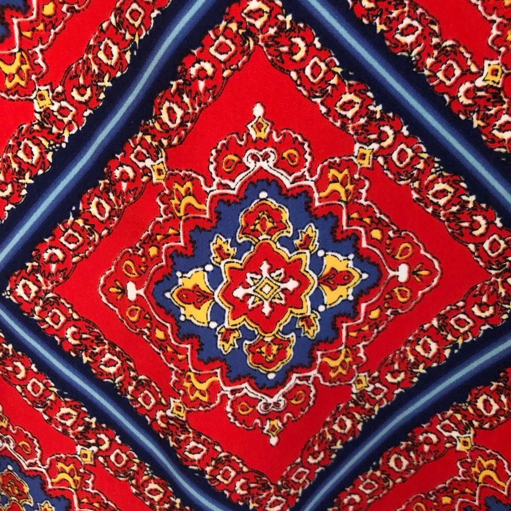 NWOT Moroccan Print Racerback Tank - Picture 2 of 5